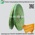 Green Oil Jute wheel for polishing stainless steel